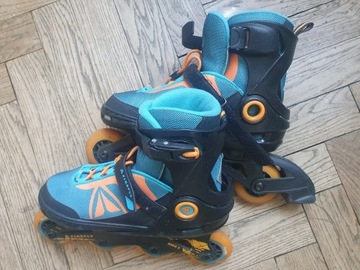 Rolki Firefly ILS600B Black/Blue/Orange reg. 37-40