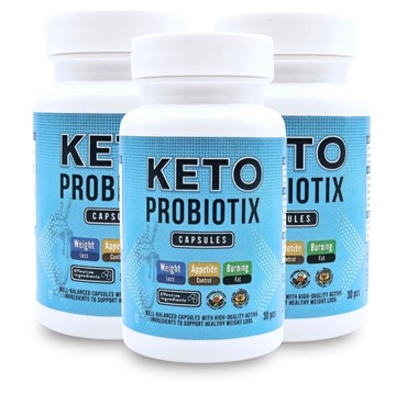 3x Keto Probiotix Caps - Skuteczne odchudzanie 30k