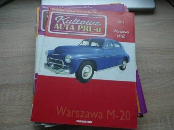 WARSZAWA M-20 KULTOWE AUTA PRL-u NR 1 GAZETKA