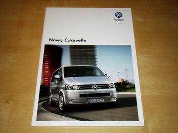 Prospekt Volkswagen Caravelle 2009 j.polski !