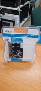 Karta DIGITUS pci rozszerzeń USB 3.0 nowa 