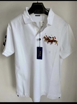 Ralph Lauren Polo oryginalna koszulka biała 