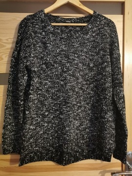 Melanżowy ciepły sweter S. Oliver XL