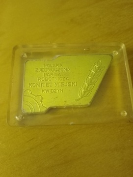 Medal 30 lat PZPR Komitet Kwidzyn