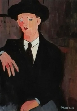 Amedeo Modigliani, Cztery obrazy lub jeden 42x29,7