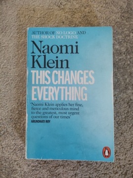 This changes everything , Naomi Klein 