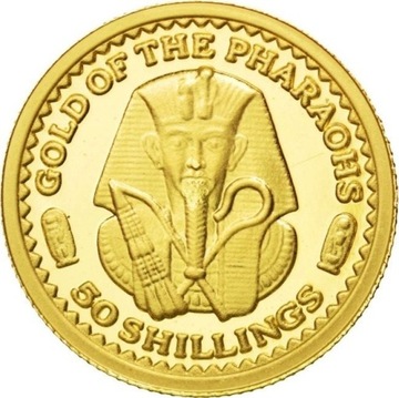 Somalia 50 scellini 2002 "Gold of the Pharaohs" 