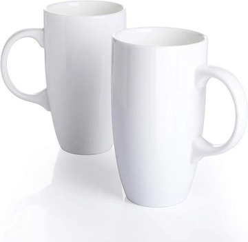 Dwie filiżanki z porcelany 550ml