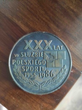 Medal 30 lat polskiego sportu 1956-1986