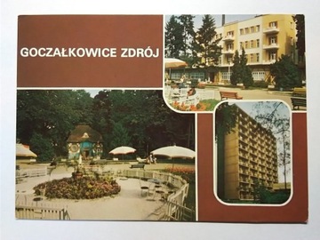 GOCZAŁKOWICE ZDRÓJ widoki Sanatorium KAW 1985