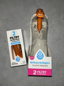 butelka filtrujaca + filtry 