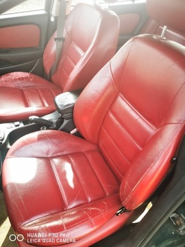 Jaguar X-type fotele kanapa tapicerka skóra 