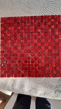 Mozaika kamienno - szklana MSK-25 " RUBY " 12 szt.