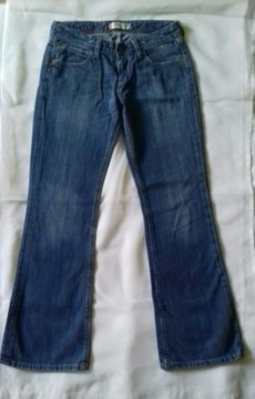 Damskie jeansy LEVIS529 Bootcut dzwony rozm. 28/30