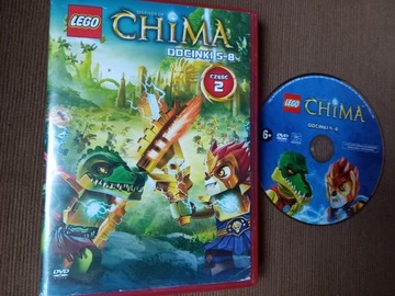 Lego Legendy Chima film bajki DVD Laval Cragger