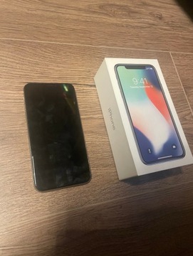 iPhone X 64 GB bateria 94% stan wzorowy