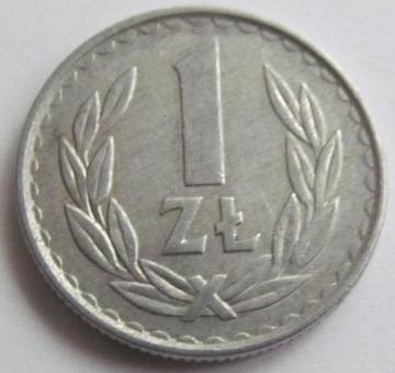 1 złoty 1985 PRL - 2 sztuki (2)