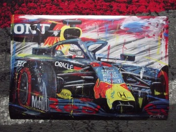 Plakat Max Verstappen Red Bull 30x45