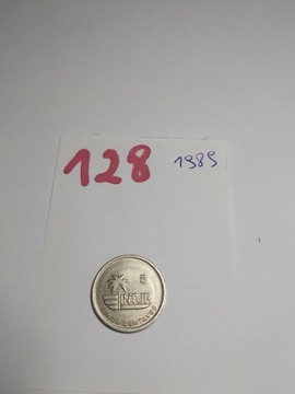 Moneta 5 centavo 1989 Kuba