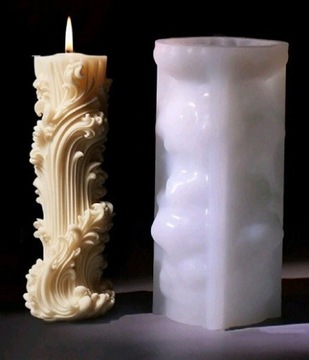 Forma silikonowa do świec lub mydeł wysylka 48h