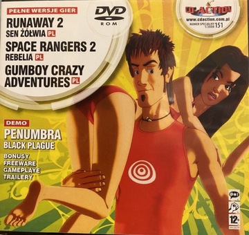 Gry PC CD-Action DVD nr 151: Runaway 2, Gumboy