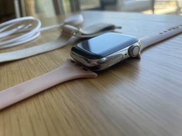 Apple Watch 6 S6 A2375 40mm Cellular Silver w swietnym stanie