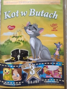 Bajka DVD Kot w butach 