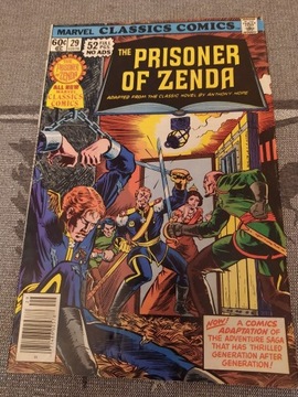 The Prisoner of Zenda 1977r. Marvel Classics Comic