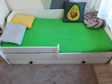 Łóżko dziecięce podwójne ERYK II160x80 + materace