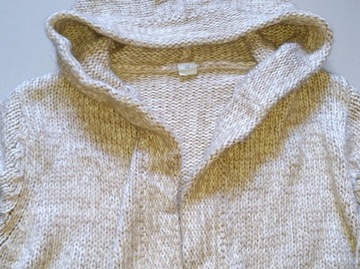 Ciepły sweter z kapturem New Look 46 oversize