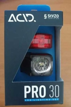 Oświetlenie rowerowe Lampka CUBE ACID PRO 30 USB