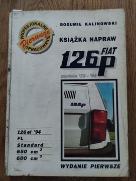 FIAT 125P KSIĄŻKA NAPRAWA  MODELE 1973-94