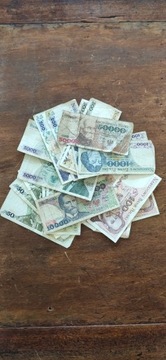 Stare polskie banknoty PRL 20 szt