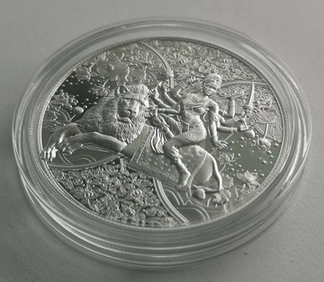 DURGA 2023 Proof Srebro 1 Oz Pierwsza w serii