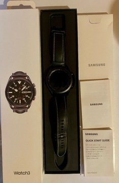 Czarny Smartwatch SAMSUNG Galaxy Watch 3 45mm LTE