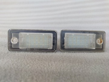 Podświetlenie LED tablicy rejestracyjnej do Audi