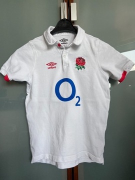 Umbro RUGBY England koszulka polo 146 cm 10 lat