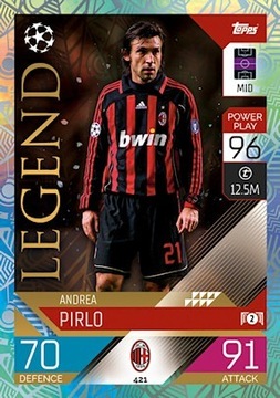 Topps Match Attax 2022/23 Legend Pirlo 421