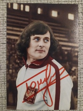 Jan Tomaszewski autograf MŚ 1974 IO1976