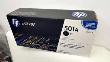 Toner HP ColorLaserJet 502A Q6470A black(oryginał)