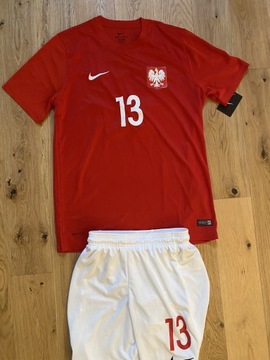 Koszulka Reprezentacji Polski Nike NR13 *Komplet*