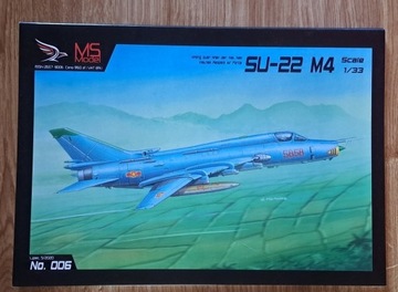 MS Model 6 model kartonowy samolot SU-22 M4