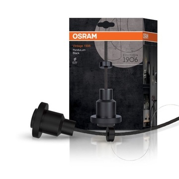 OSRAM PenduLum - zawiesie do LED VINTAGE E27 BLACK