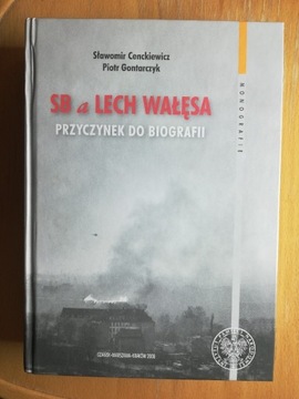 Książka Sb a Lech Wałęsa twarda oprawa jak nowa