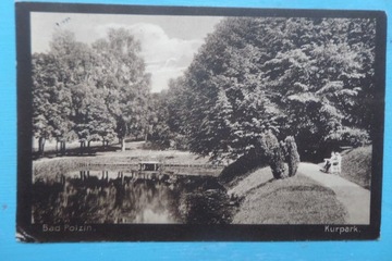 Bad Polzin Kurpark-1916r FELDPOST?Połczyn