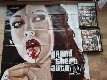 GTA IV PC Dla Kolekcjonerów Plakat Zestaw