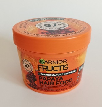 Maska do włosów Garnier Fructis Papaya Hair Food