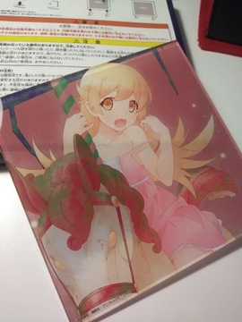 Shinobu Oshino acrylic plate Kuji anime