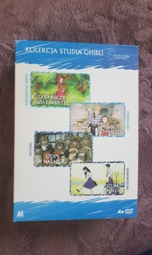 Kolekcja studia GHIBLI vol 4 DVD Nowa Arrietty 