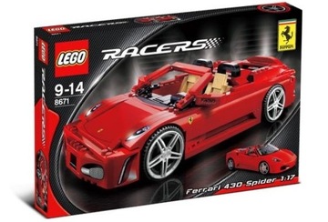 LEGO Racers 8671 - Ferrari F430 Spider 1:17